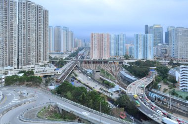 9 May 2013 residential district, the Kowloon bay, Hong Kong