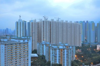 9 May 2013 residential district, the Kowloon bay, Hong Kong