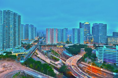 9 May 2013 residential district, the Kowloon bay, Hong Kong