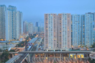 9 May 2013 residential district, the Kowloon bay, Hong Kong