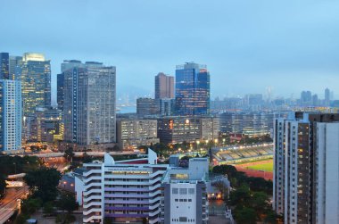 9 May 2013 residential district, the Kowloon bay, Hong Kong