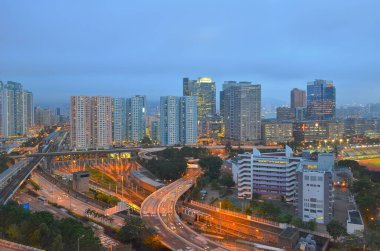 9 May 2013 residential district, the Kowloon bay, Hong Kong