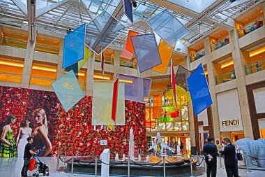 17 May 2013 the Installation art at the landmark, hong kong