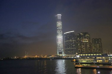 6 May 2013 a west Kowloon Night View, the city concept