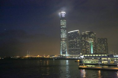 6 May 2013 a west Kowloon Night View, the city concept