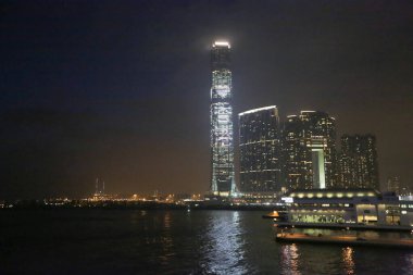 6 May 2013 a west Kowloon Night View, the city concept