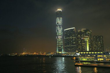 6 May 2013 a west Kowloon Night View, the city concept