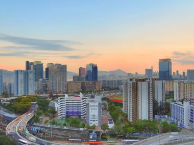 2013 April 24 the city scape of Kowloon Bay, Hong Kong