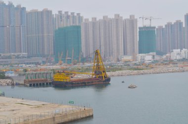 Junk Bay, Tseung Kwan O bay 13 April 2013