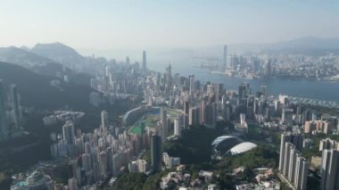 view of Hong Kong City from Jardines lookout point 28 January 2023