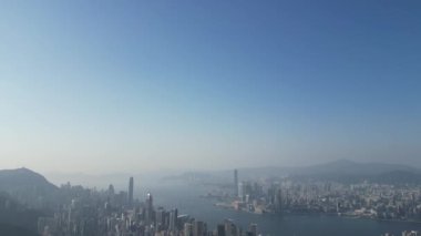 view of Hong Kong City from Jardines lookout point 28 January 2023