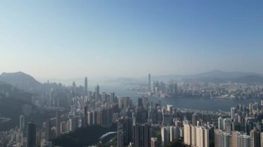 Jardines 'den Hong Kong şehrine. 28 Ocak 2023.