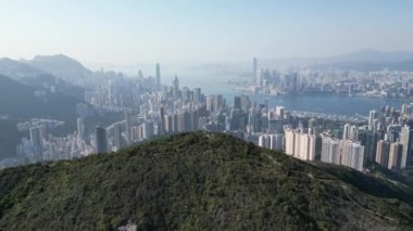 view of Hong Kong City from Jardines lookout point 28 January 2023