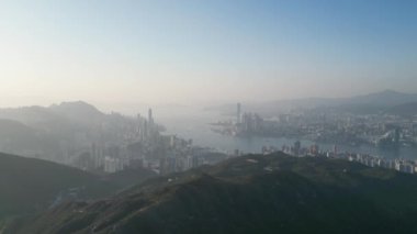 The Hong Kong city, view from east 28 Jan 2023