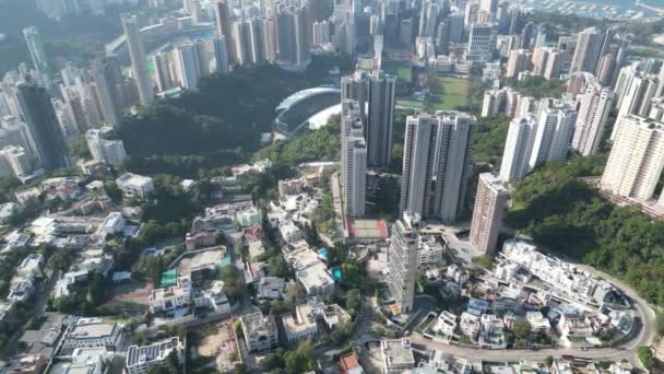 Residential Area Jardine Hong Kong Jan 2023 — Stock videók