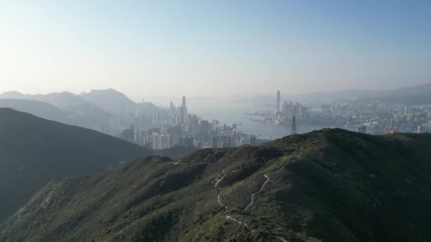 Hong Kong City View East Jan 2023 — 图库视频影像