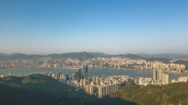 28 Jan 2023 the cityscape of east of island, hong kong