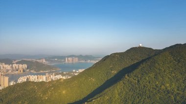 28 Jan 2023 the cityscape of east of island, hong kong