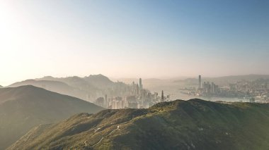 28 Jan 2023 The Hong Kong city, view from east