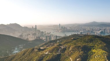 28 Jan 2023 The Hong Kong city, view from east