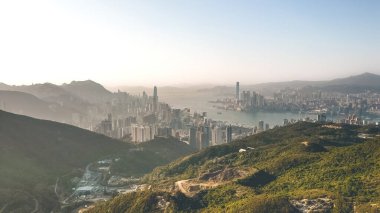 28 Jan 2023 The Hong Kong city, view from east
