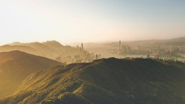 28 Jan 2023 The Hong Kong city, view from east