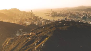 28 Jan 2022 The Hong Kong city, view from east