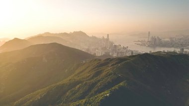 28 Jan 2023 The Hong Kong city, view from east
