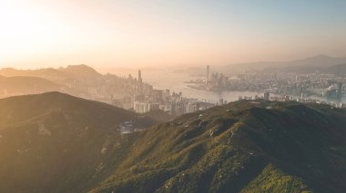 28 Jan 2023 The Hong Kong city, view from east