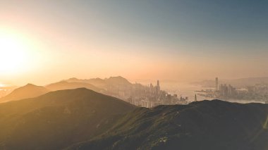 28 Jan 2023 The Hong Kong city, view from east