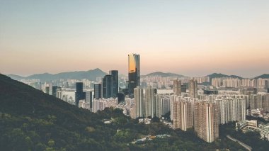 28 Jan 2023 the cityscape of east of island, hong kong