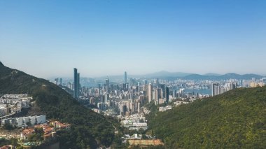 a hong kong view from Wong Nai Chung gap 28 Jan 2023