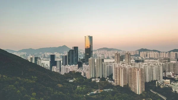 28 Jan 2023 the cityscape of east of island, hong kong