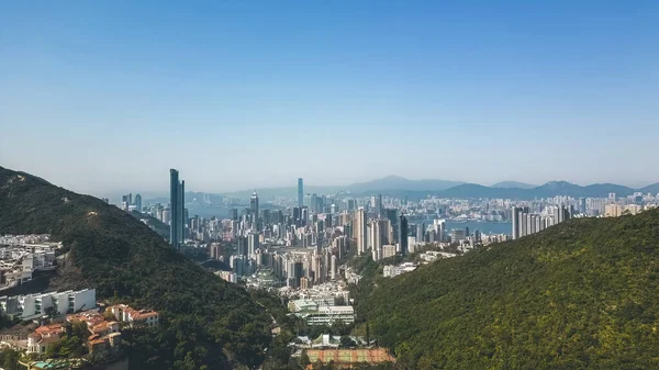 a hong kong view from Wong Nai Chung gap 28 Jan 2023