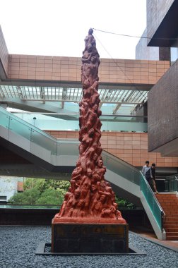 18 Mayıs 2013 Tiananmen 'in Utanç Sütunu Anıtı