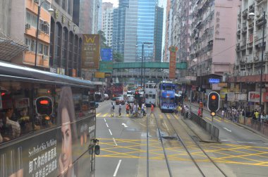 18 Mayıs 2013 Kuzey noktasında ünlü tramvaylı şehir manzarası, hk