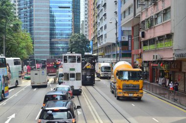 18 Mayıs 2013 Kuzey noktasında ünlü tramvaylı şehir manzarası, hk