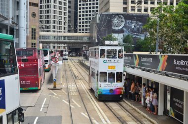 18 Mayıs 2013 Şehir Manzarası Merkezi 'ndeki ünlü tramvaylarla