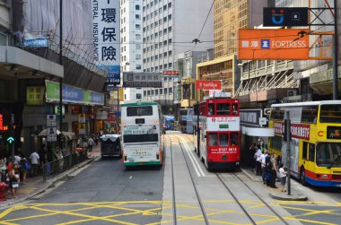 18 Mayıs 2013 Şehir Manzarası Merkezi 'ndeki ünlü tramvaylarla