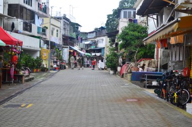 19 Mayıs 2013 Ana cadde boyunca gezen sakinler ve ziyaretçiler