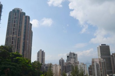 29 Haziran 2013 Shek Tong Tsui Hk şehir manzaralı