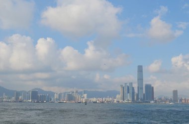 29 Haziran 2013 yazları Hong Kong Batı Kowloon Kültür Bölgesi