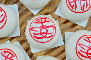 the Sweet white buns, Cheung Chau Bun Festival clipart