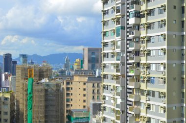 Mutlu Vadi Hong Kong şehri 14 Temmuz 2013