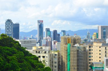 Mutlu Vadi Hong Kong şehri 14 Temmuz 2013