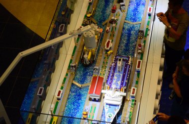 18 Temmuz 2013 Lego bloklarından yapılma, fikrin eğlencesi