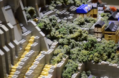 18 Temmuz 2013 Lego bloklarından yapılma, fikrin eğlencesi