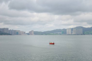 the Coast of Lei Yue Mun Channel , hong kong 26 May 2013