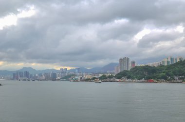 the Coast of Lei Yue Mun Channel , hong kong 26 May 2013