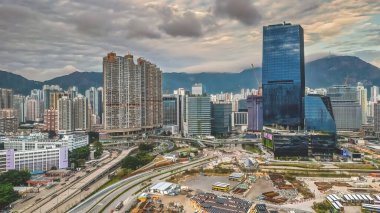 a Cityscape of the Kai Tak Office, Hong Kong 5 Feb 2023